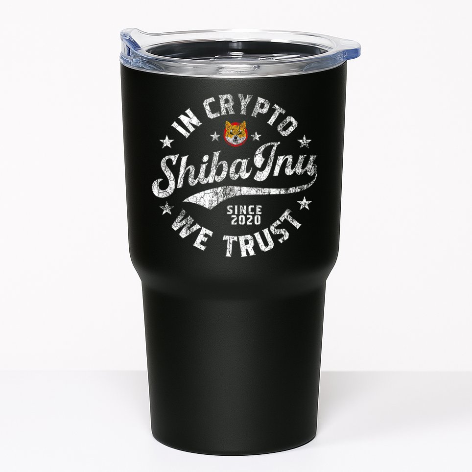 Shiba Inu Coin In Crypto We Trust Token Crypto Tumbler