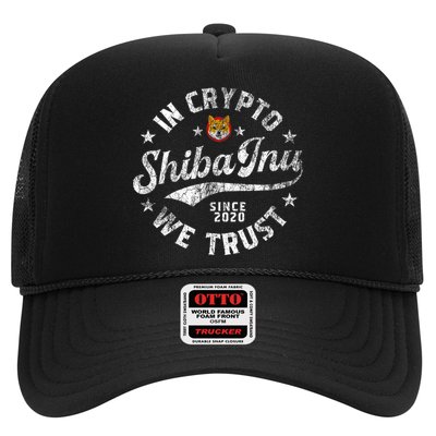 Shiba Inu Coin In Crypto We Trust Token Crypto Trucker Hat