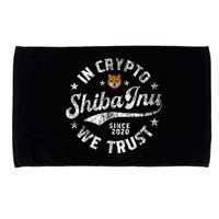 Shiba Inu Coin In Crypto We Trust Token Crypto Microfiber Hand Towel