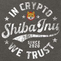 Shiba Inu Coin In Crypto We Trust Token Crypto Cotton Canvas Backpack