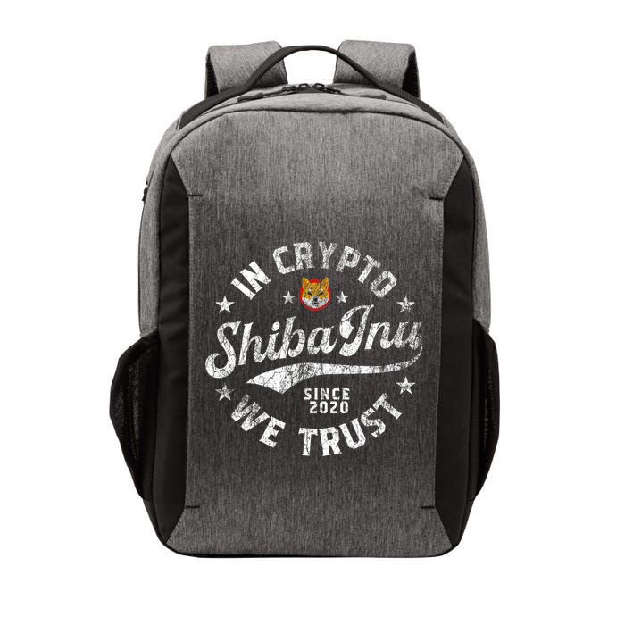 Shiba Inu Coin In Crypto We Trust Token Crypto Vector Backpack