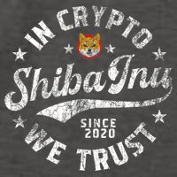Shiba Inu Coin In Crypto We Trust Token Crypto Vector Backpack