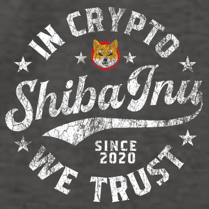 Shiba Inu Coin In Crypto We Trust Token Crypto Vector Backpack