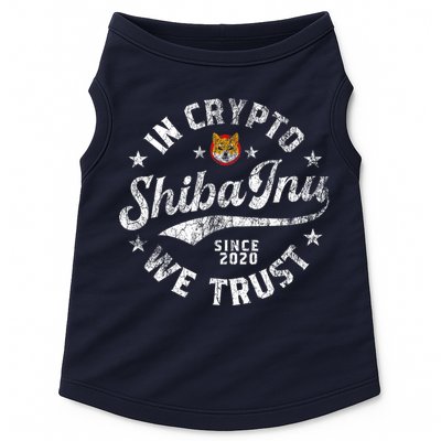 Shiba Inu Coin In Crypto We Trust Token Crypto Doggie Tank
