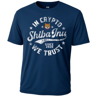 Shiba Inu Coin In Crypto We Trust Token Crypto Performance Shirt
