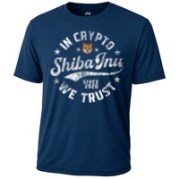 Shiba Inu Coin In Crypto We Trust Token Crypto Performance Shirt