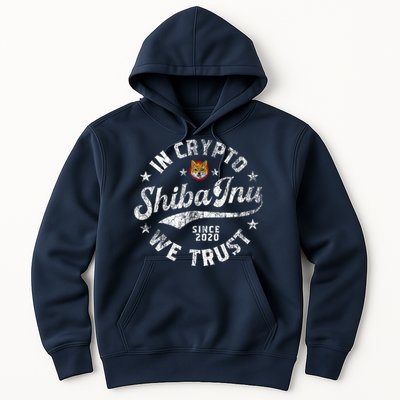 Shiba Inu Coin In Crypto We Trust Token Crypto Hoodie