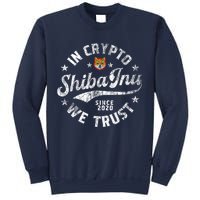 Shiba Inu Coin In Crypto We Trust Token Crypto Sweatshirt