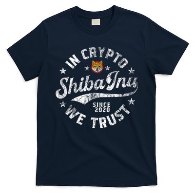 Shiba Inu Coin In Crypto We Trust Token Crypto T-Shirt