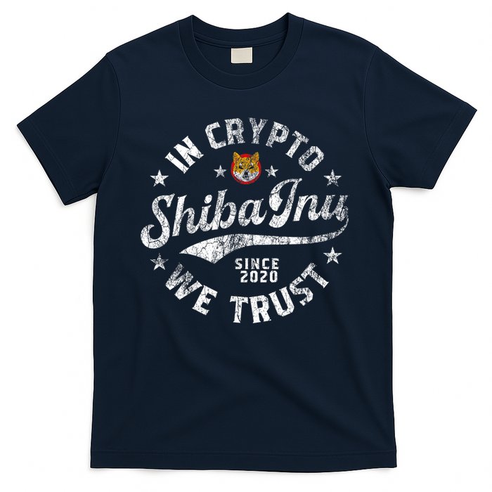 Shiba Inu Coin In Crypto We Trust Token Crypto T-Shirt