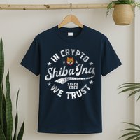 Shiba Inu Coin In Crypto We Trust Token Crypto T-Shirt