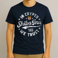 Shiba Inu Coin In Crypto We Trust Token Crypto T-Shirt
