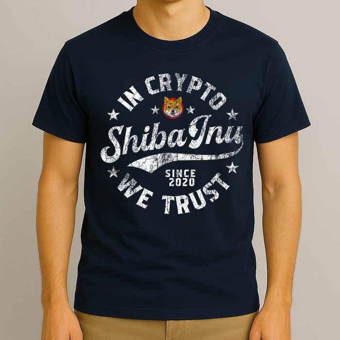 Shiba Inu Coin In Crypto We Trust Token Crypto T-Shirt