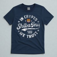 Shiba Inu Coin In Crypto We Trust Token Crypto T-Shirt