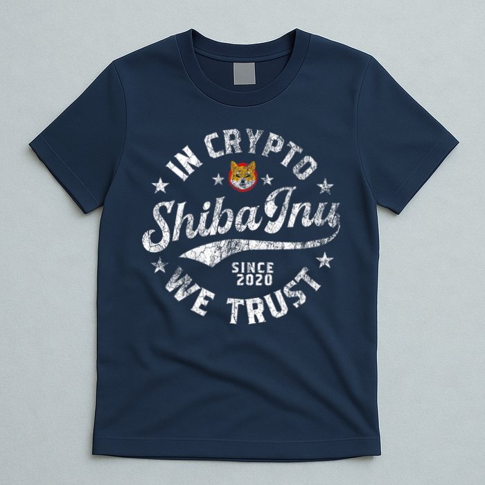 Shiba Inu Coin In Crypto We Trust Token Crypto T-Shirt
