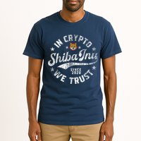Shiba Inu Coin In Crypto We Trust Token Crypto Tall T-Shirt