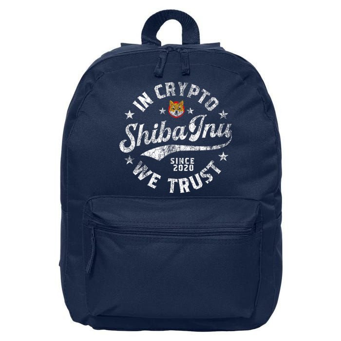 Shiba Inu Coin In Crypto We Trust Token Crypto 16 in Basic Backpack