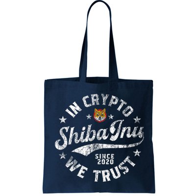 Shiba Inu Coin In Crypto We Trust Token Crypto Bag