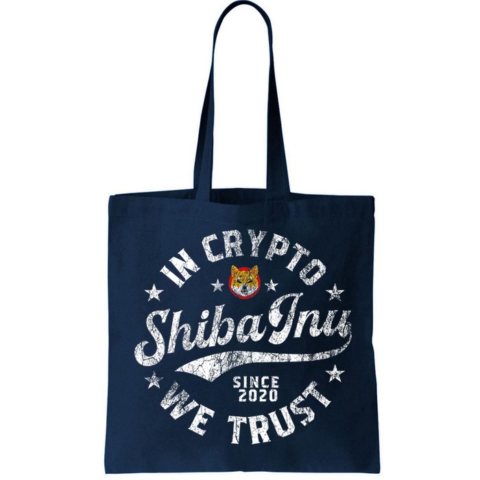Shiba Inu Coin In Crypto We Trust Token Crypto Bag