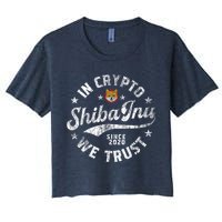 Shiba Inu Coin In Crypto We Trust Token Crypto Crop Top