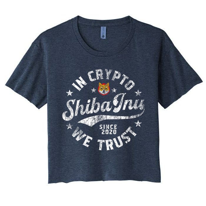 Shiba Inu Coin In Crypto We Trust Token Crypto Crop Top
