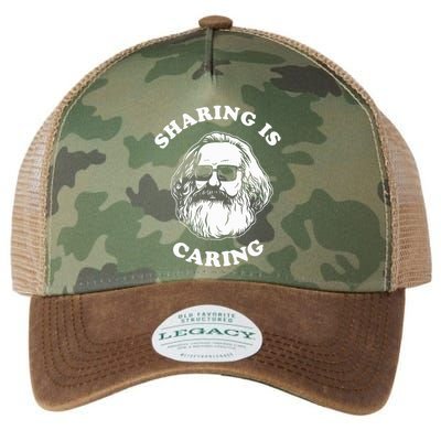Sharing Is Caring Karl Marx Legacy Tie Dye Trucker Hat