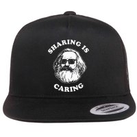 Sharing Is Caring Karl Marx Flatbill Hat