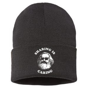 Sharing Is Caring Karl Marx Sustainable Knit Beanie