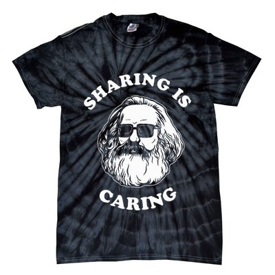Sharing Is Caring Karl Marx Tie-Dye T-Shirt