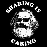Sharing Is Caring Karl Marx Toddler T-Shirt