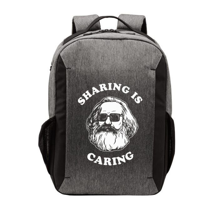 Sharing Is Caring Karl Marx Vector Backpack