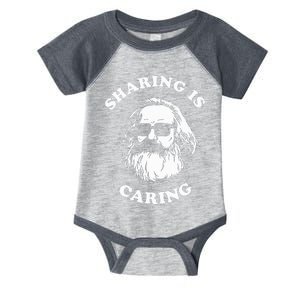 Sharing Is Caring Karl Marx Infant Baby Jersey Bodysuit