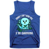 Sorry I Can't Hear You I'm Gaming Vintage Styles Axolotl Art Cute Gift Tank Top