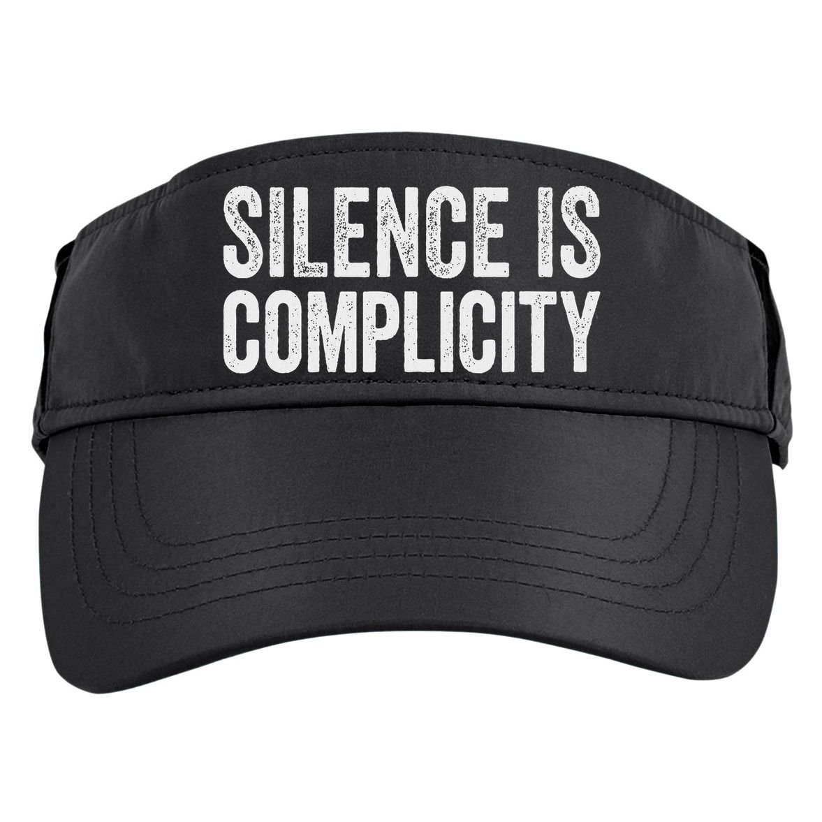 Silence Is Complicity Resist March Protest Vote 2020 Adult Drive Performance Visor