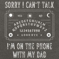 Sorry I CanT Talk IM On The Phone With My Dad Cotton Canvas Backpack