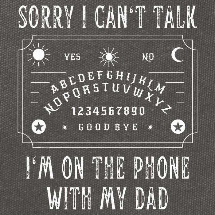 Sorry I CanT Talk IM On The Phone With My Dad Cotton Canvas Backpack