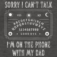 Sorry I CanT Talk IM On The Phone With My Dad Vector Backpack