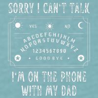 Sorry I CanT Talk IM On The Phone With My Dad Sueded Cloud Jersey T-Shirt