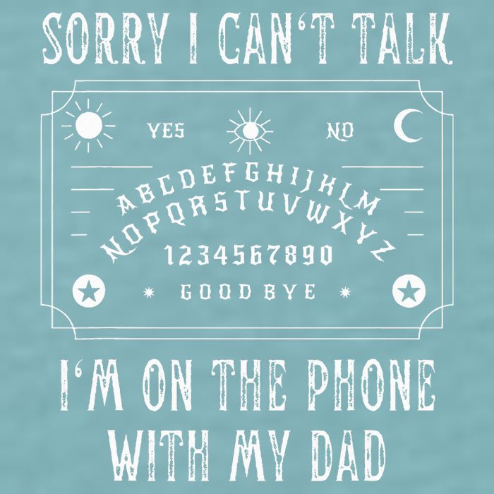 Sorry I CanT Talk IM On The Phone With My Dad Sueded Cloud Jersey T-Shirt
