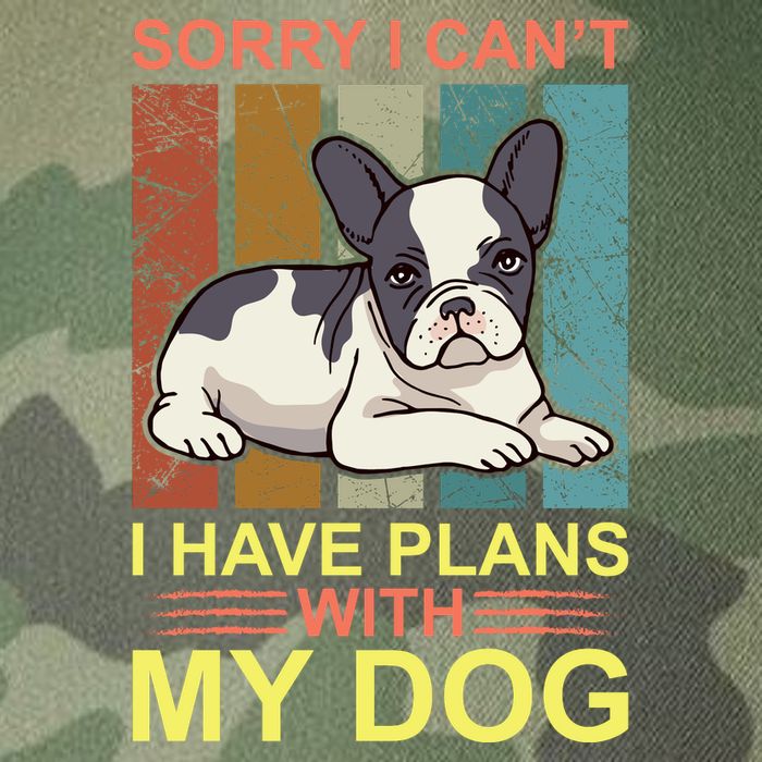 Sorry I Can't I Have Plans With My Dog Legacy Tie Dye Trucker Hat