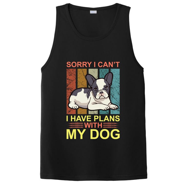 Sorry I Can't I Have Plans With My Dog PosiCharge Competitor Tank