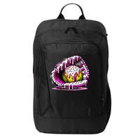 Softball  Ice Cream Sprinkles Softball Glove Gift City Backpack