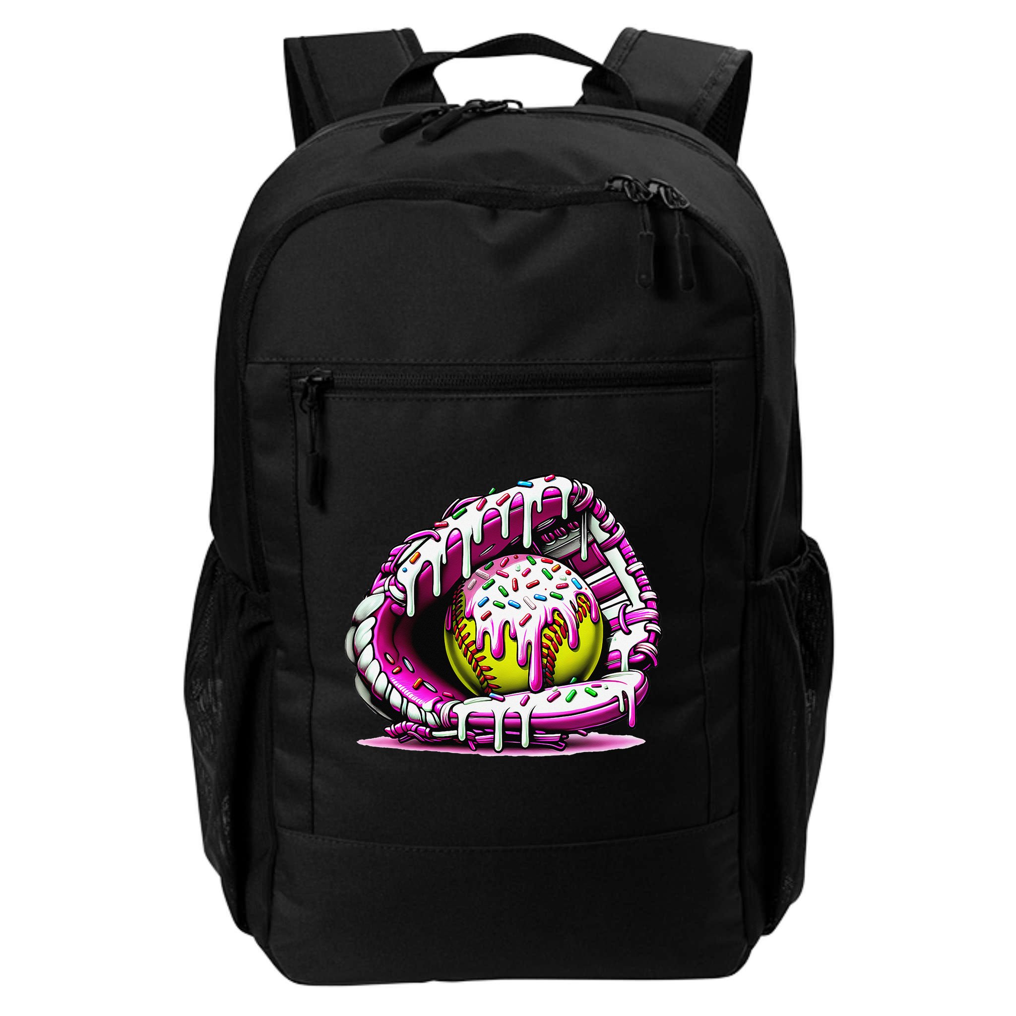 Softball  Ice Cream Sprinkles Softball Glove Gift Backpack