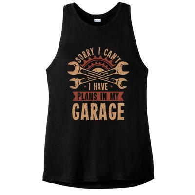 Sorry i cant i have plans in my garage Ladies PosiCharge Tri-Blend Wicking Tank