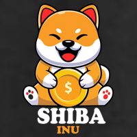 Shiba Inu Crypto Currency Cute Adult Drive Performance Visor