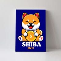 Shiba Inu Crypto Currency Cute Canvas