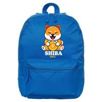 Shiba Inu Crypto Currency Cute 16 in Basic Backpack