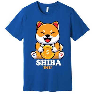 Shiba Inu Crypto Currency Cute Premium T-Shirt