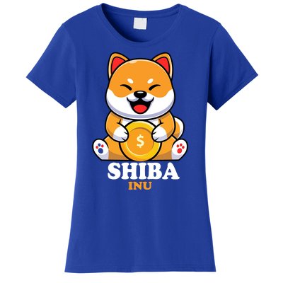 Shiba Inu Crypto Currency Cute Women's T-Shirt