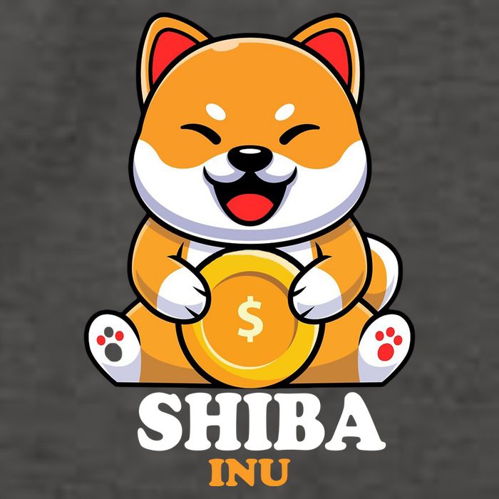 Shiba Inu Crypto Currency Cute Vector Backpack